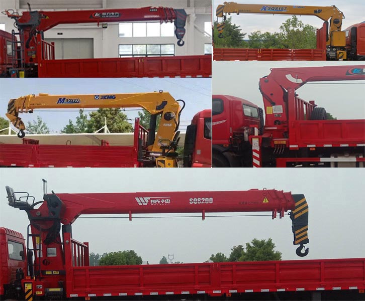 程力威牌CLW5180JSQ6SZ型隨車起重運(yùn)輸車